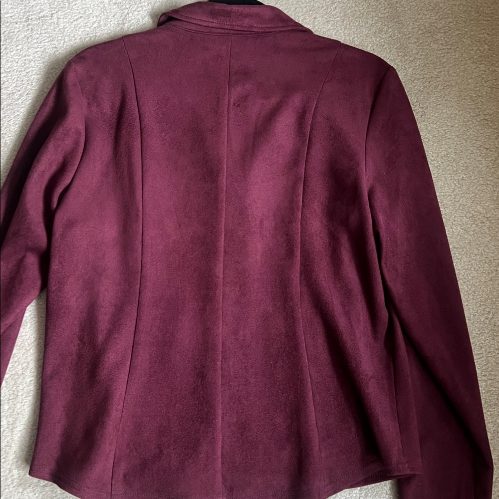 Faux suede jacket - Picture 6 of 6